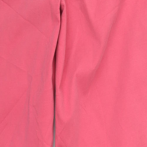 Club Monaco Womens Pink  Rayon Cropped Trousers Size 28 in L23.5 in