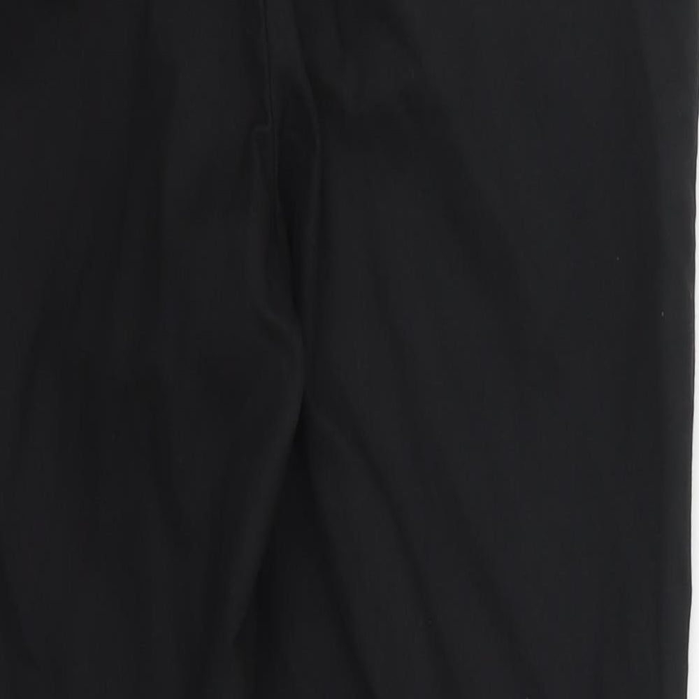 H&M Womens Black   Trousers  Size 10 L24 in