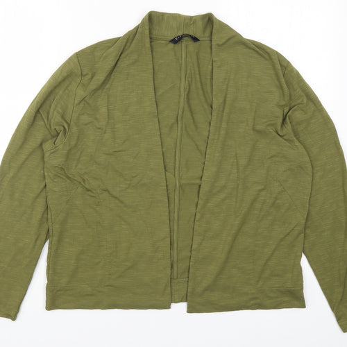 Viza Viz Womens Green   Cardigan Jumper Size 12