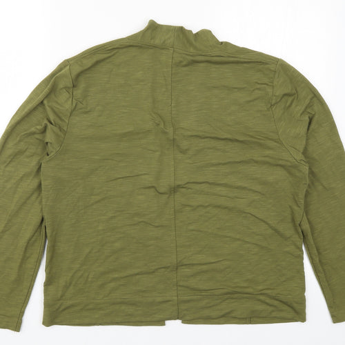 Viza Viz Womens Green   Cardigan Jumper Size 12