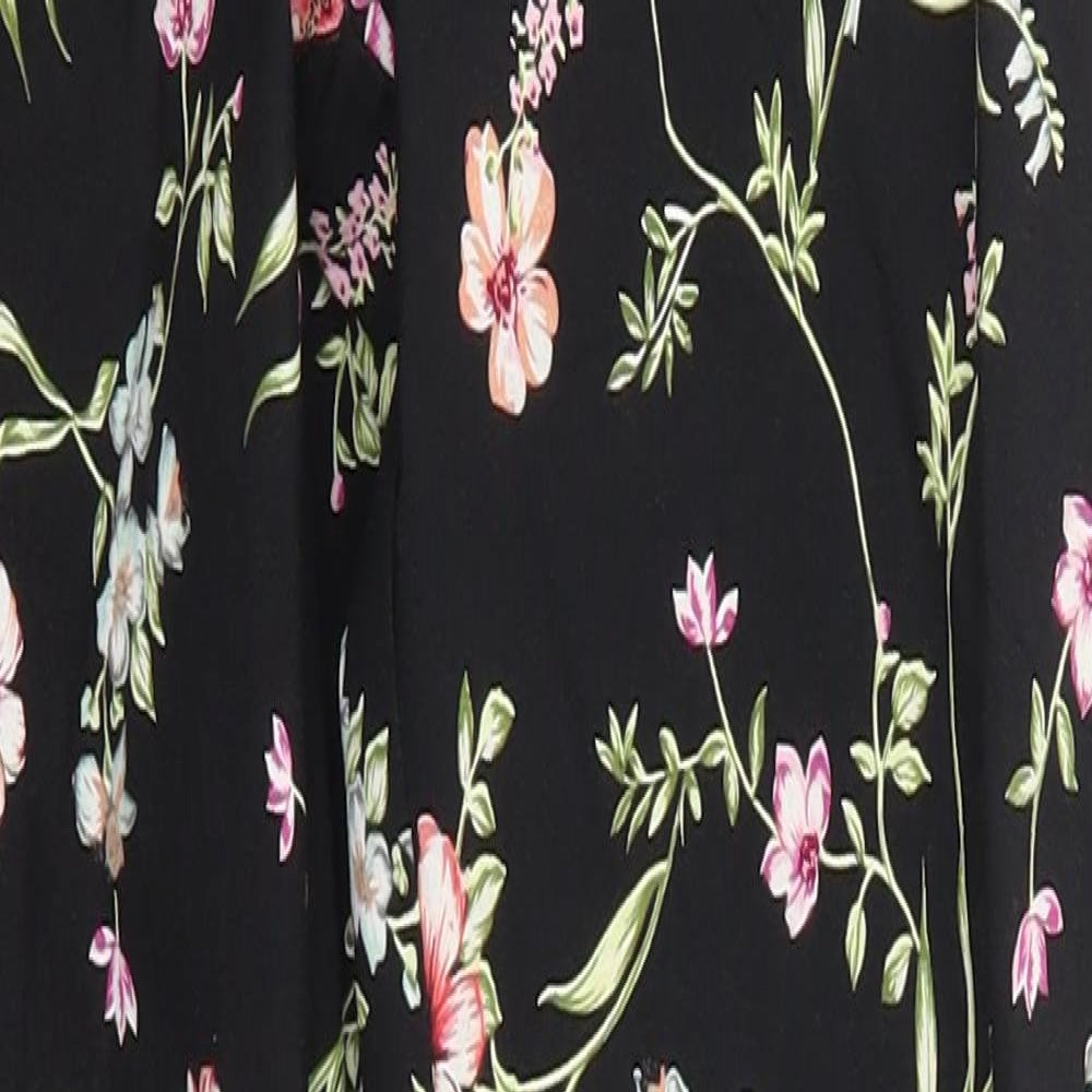Primark Womens Multicoloured Floral  Carrot Leggings Size 12 L26 in