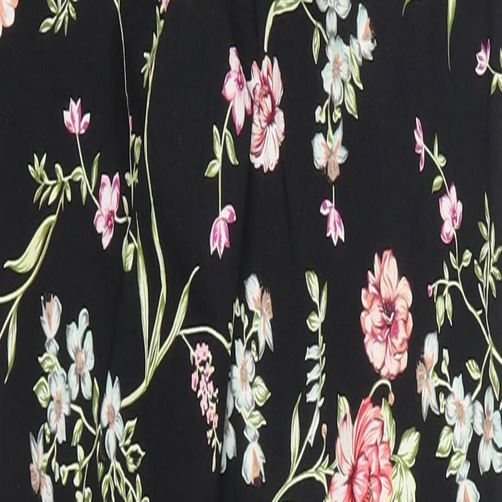 Primark Womens Multicoloured Floral  Carrot Leggings Size 12 L26 in