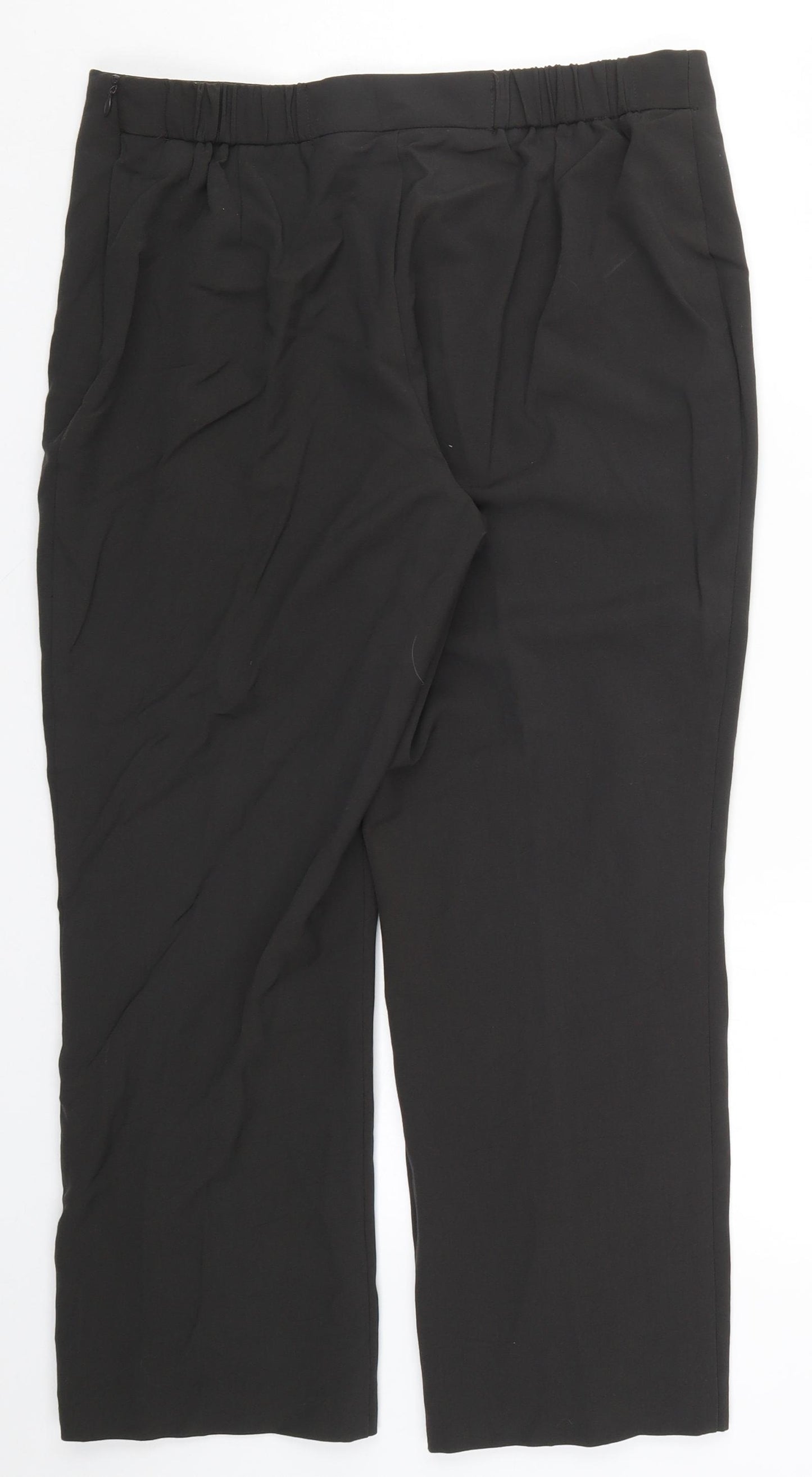 Marks and Spencer Womens Green   Trousers  Size 14 L25 in
