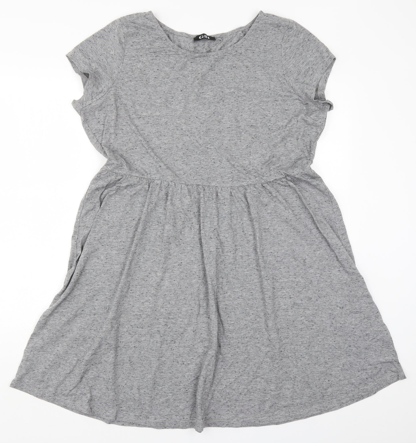 George Womens Grey   Skater Dress  Size 20