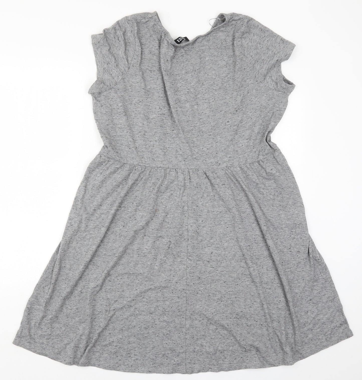 George Womens Grey   Skater Dress  Size 20