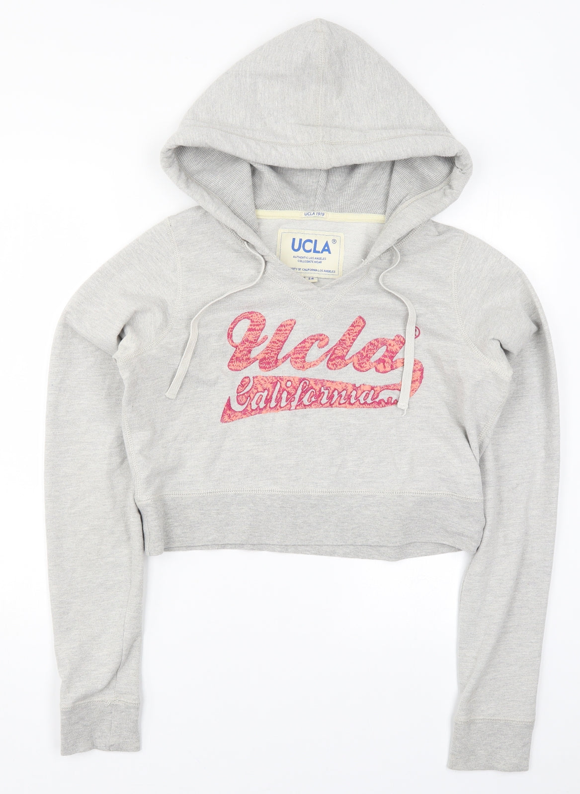 UCLA Womens Grey   Pullover Hoodie Size 14