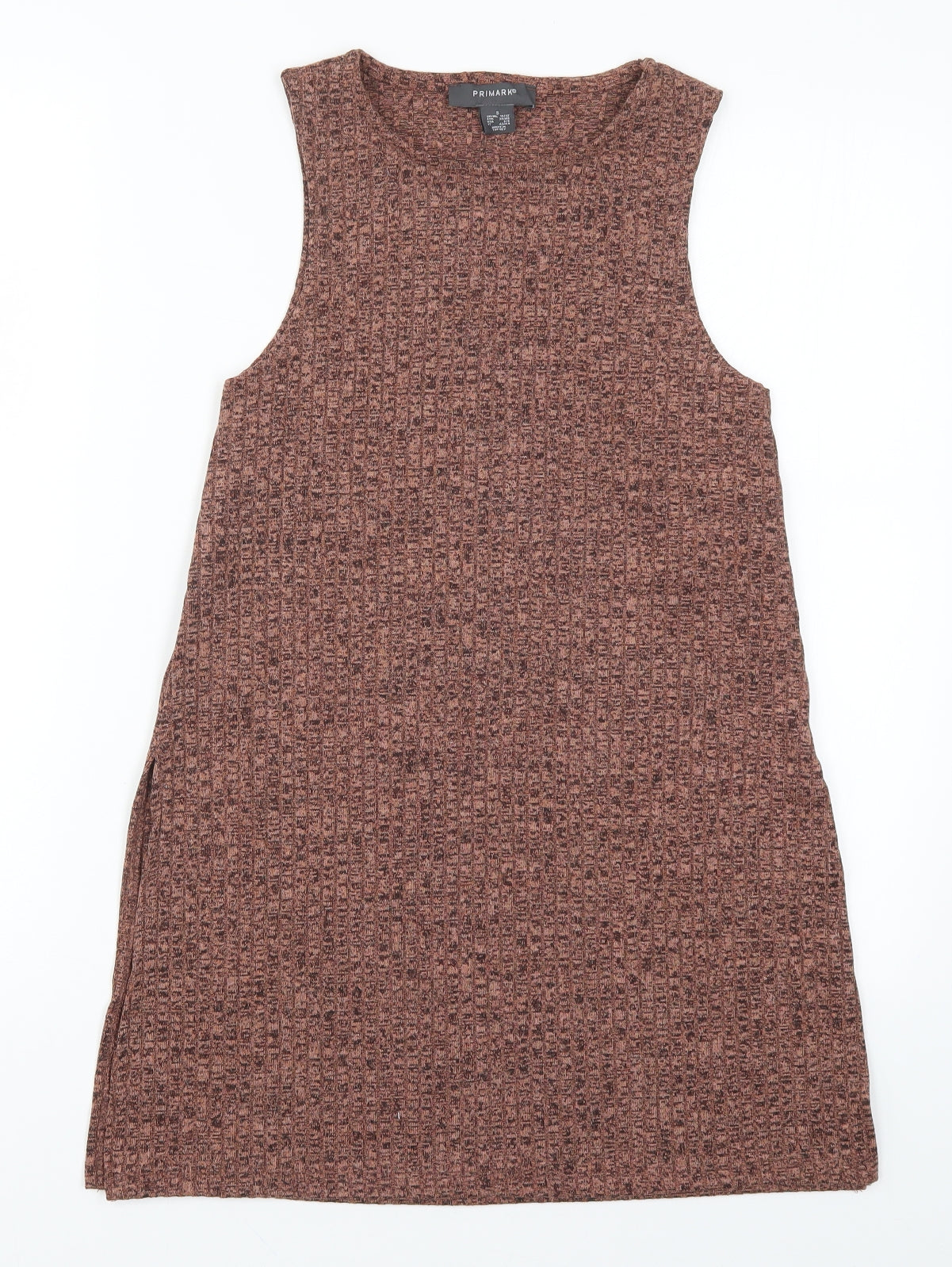 Primark Womens Brown   Basic Tank Size 10