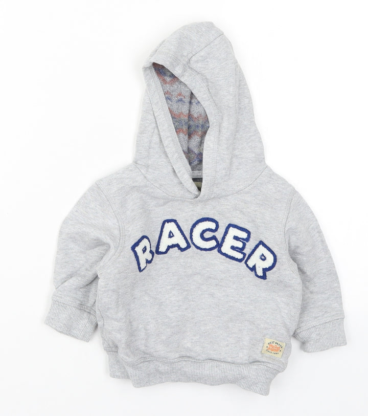 NEXT Girls Grey Jacket Size 6-9 Months - Racer