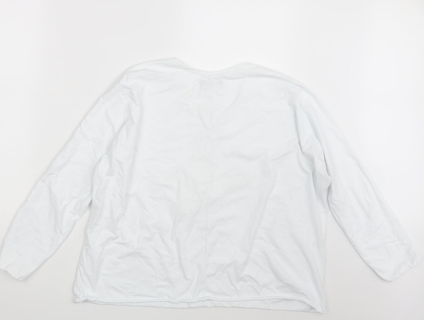Preworn Womens White   Basic T-Shirt One Size