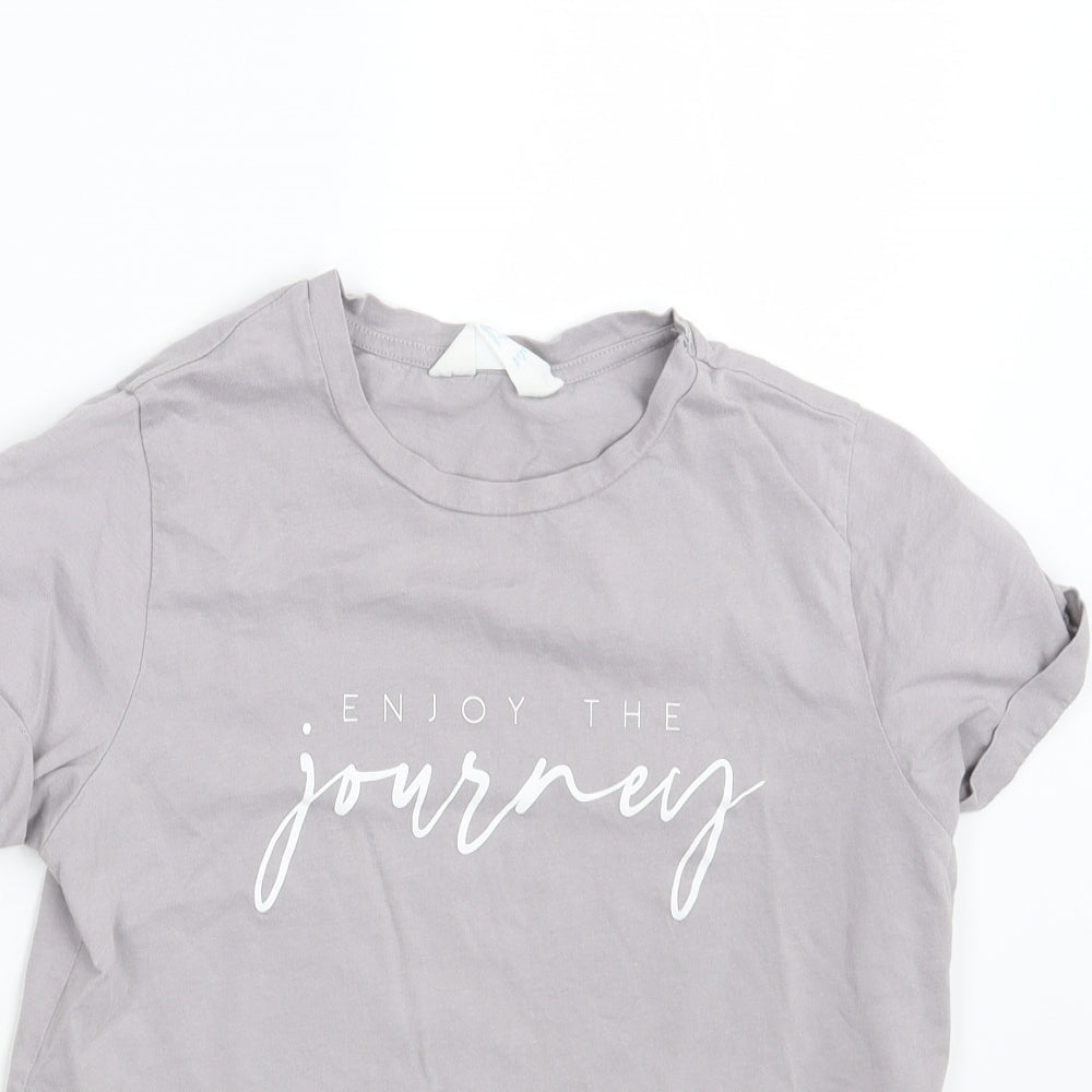 Primark Womens Purple   Basic T-Shirt Size 4