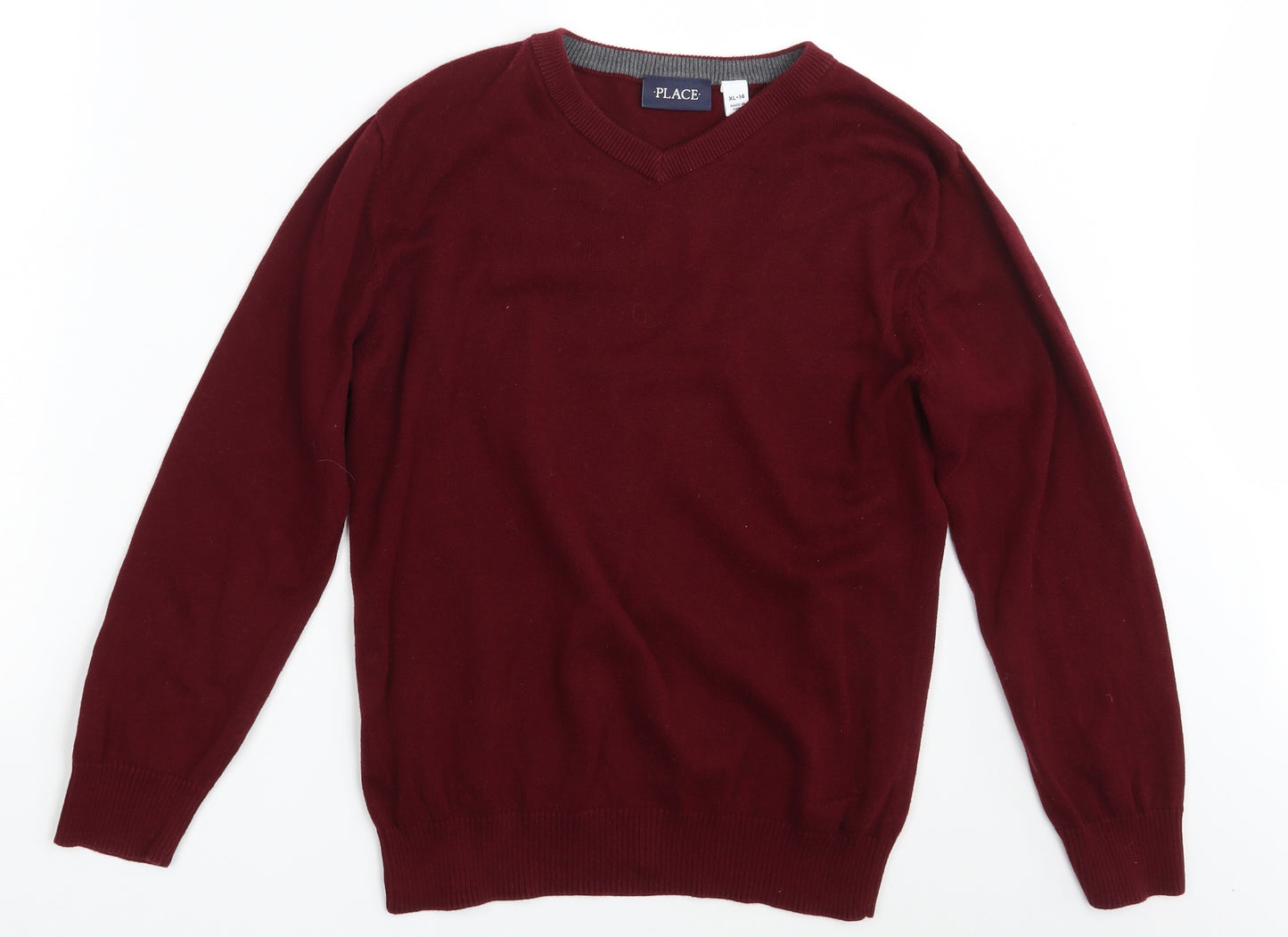Place Womens Purple   Pullover Jumper Size 14