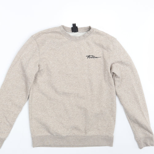 H&M Womens Beige   Pullover Jumper Size XS