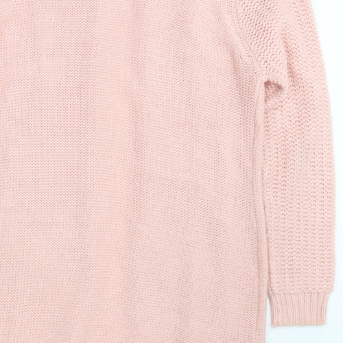 Peacocks Womens Pink   Wrap Jumper Size M
