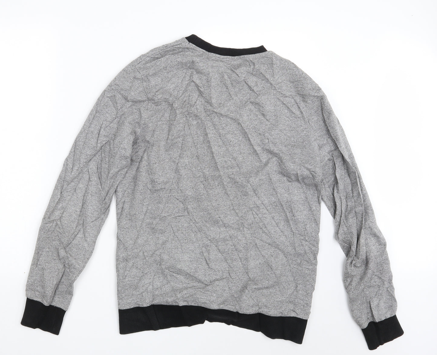 JACK & JONES Mens Grey   Pullover Sweatshirt One Size