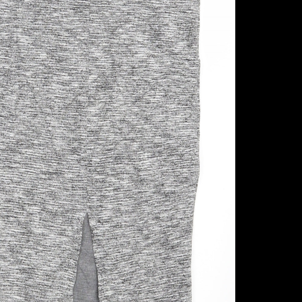 River Island Womens Grey   Straight & Pencil Skirt Size 6