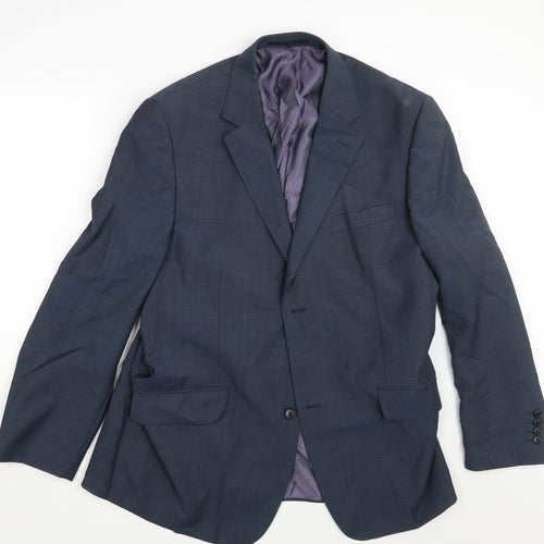 HIJKLM  Mens Blue   Jacket Blazer Size 44