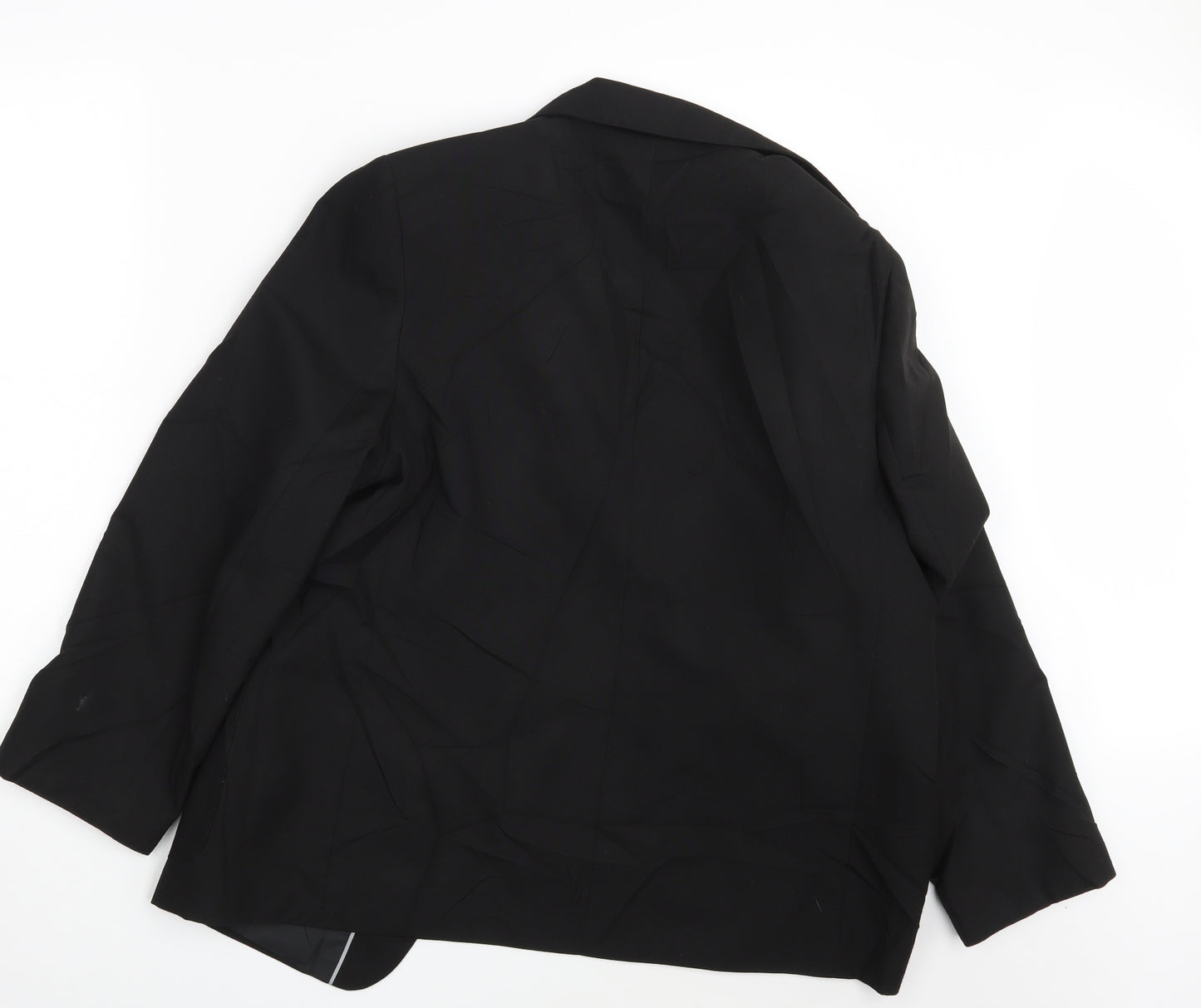M&S Boys Black   Jacket Blazer Size 15-16 Years  - School Wear