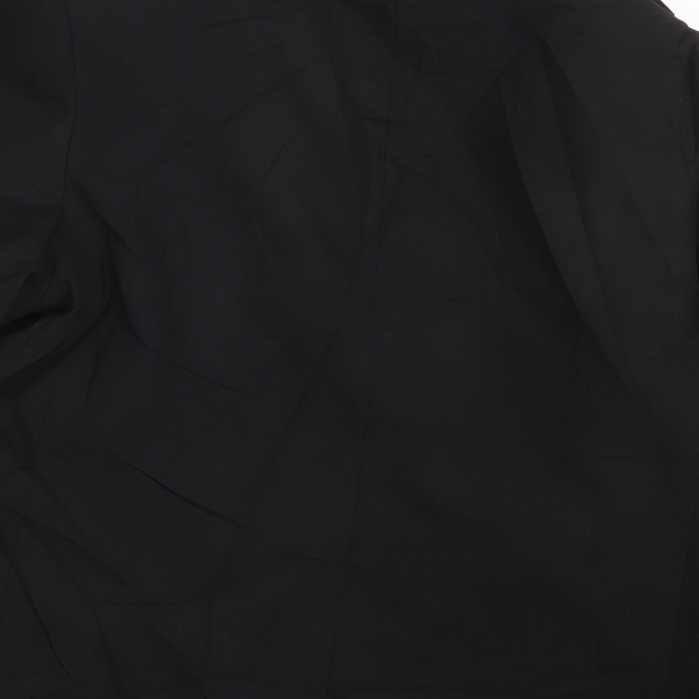 M&S Boys Black   Jacket Blazer Size 15-16 Years  - School Wear