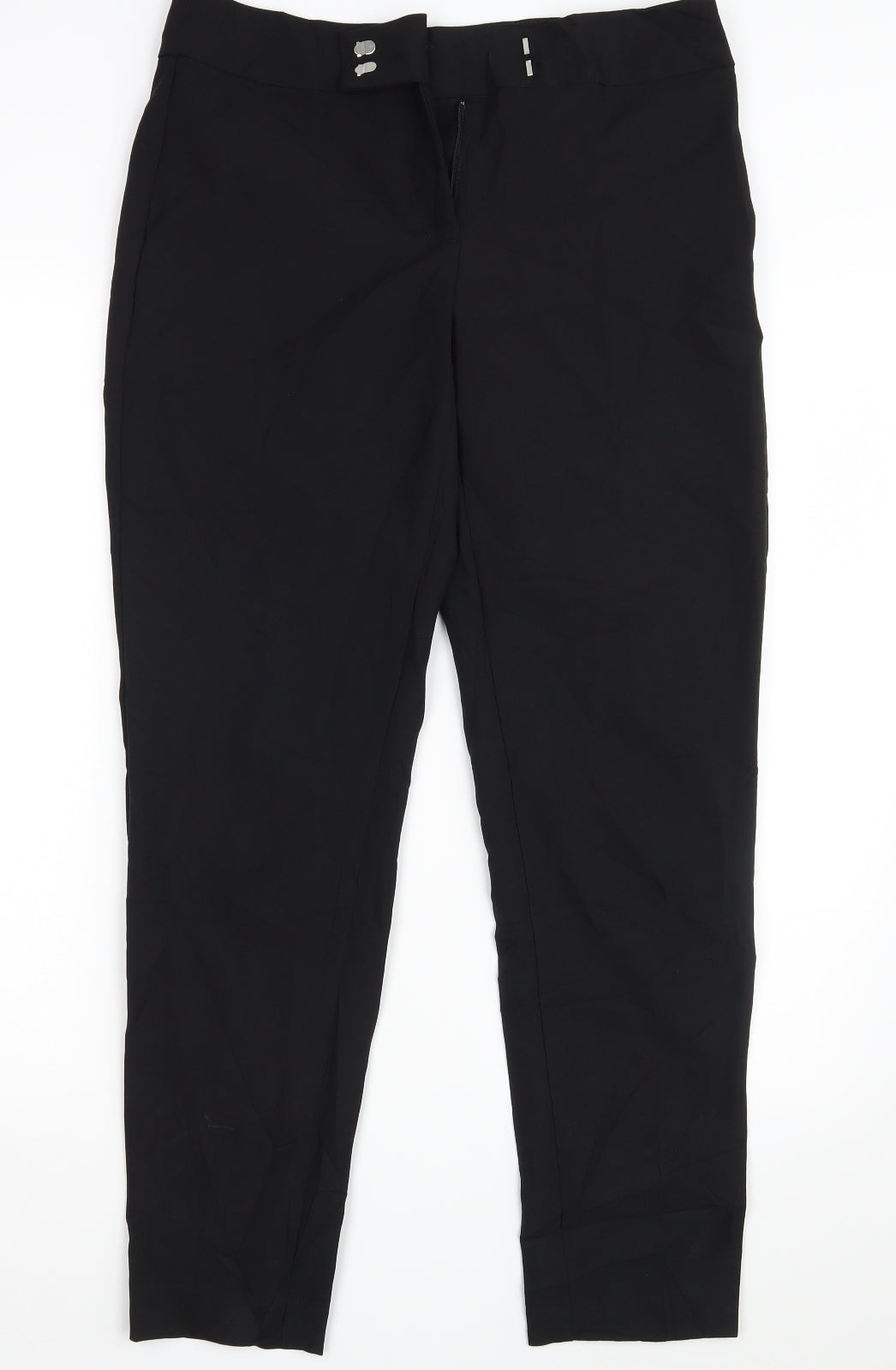 George Womens Black   Trousers  Size 10 L29 in