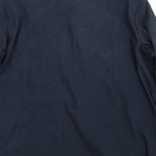 EWM Womens Blue   Basic Button-Up Size 20