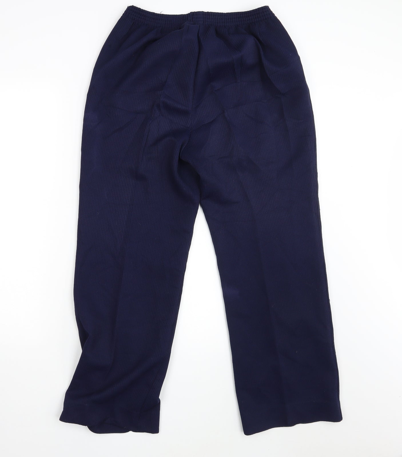 M&S Womens Blue   Bloomer Trousers Size 16 L26 in