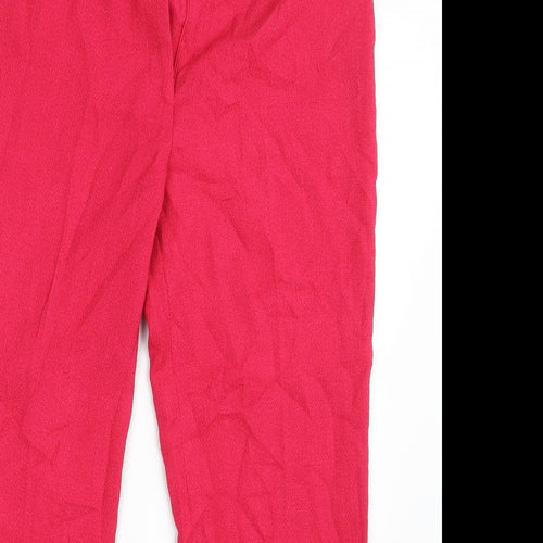 NEXT Womens Pink   Dress Pants Trousers Size 12 L28 in