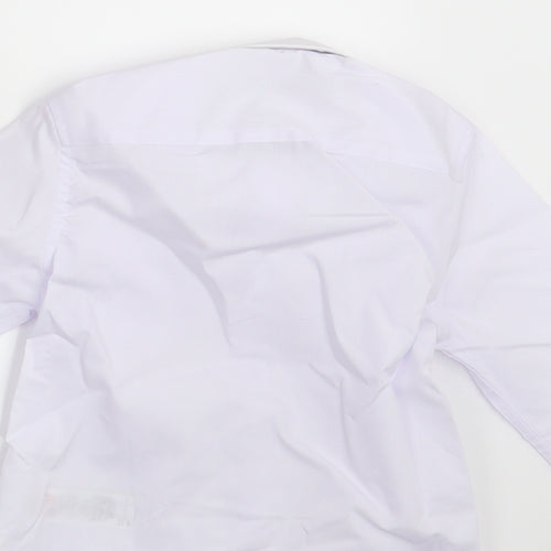 M&S Boys White   Basic Button-Up Size 4-5 Years