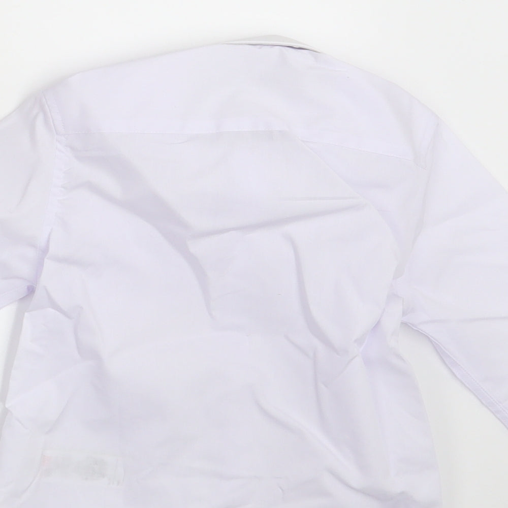 M&S Boys White   Basic Button-Up Size 4-5 Years