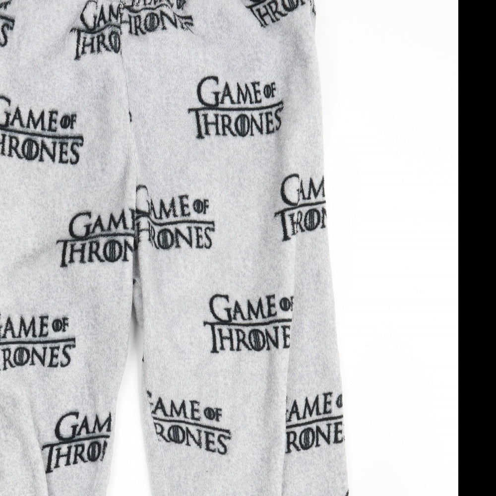 Game Of Thrones Womens Grey   Jogger Trousers Size 12 L28 in