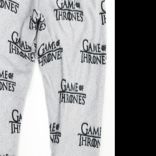 Game Of Thrones Womens Grey   Jogger Trousers Size 12 L28 in