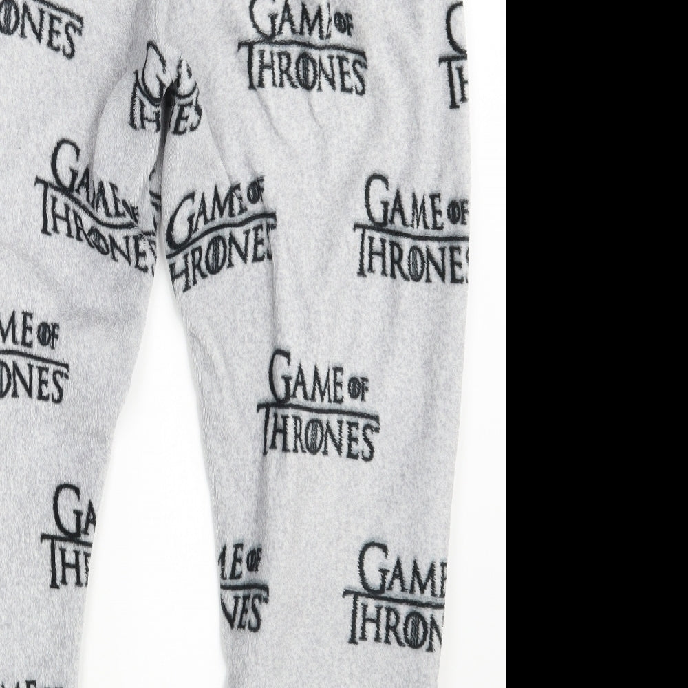 Game Of Thrones Womens Grey   Jogger Trousers Size 12 L28 in