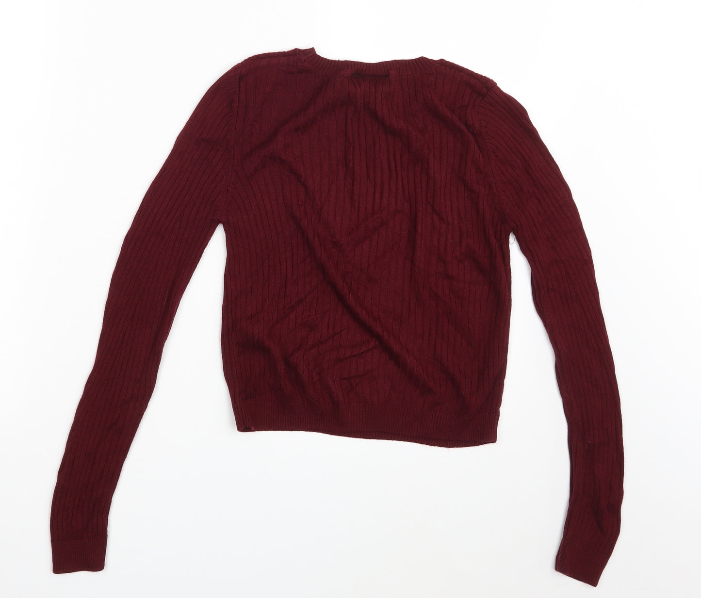 Topshop Womens Purple   Pullover Sweatshirt Size 10