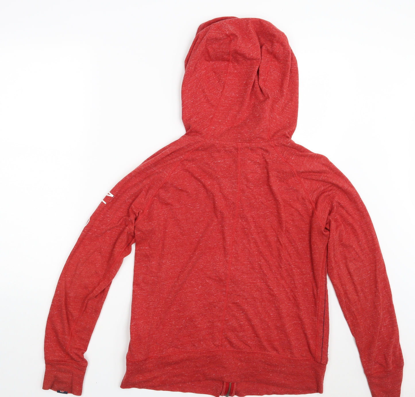 Nike Mens Orange   Full Zip Hoodie Size M  - Boston