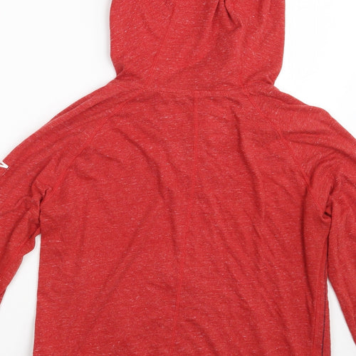 Nike Mens Orange   Full Zip Hoodie Size M  - Boston