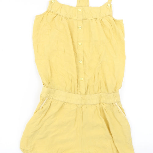 MAx Girls Yellow   Playsuit One-Piece Size M