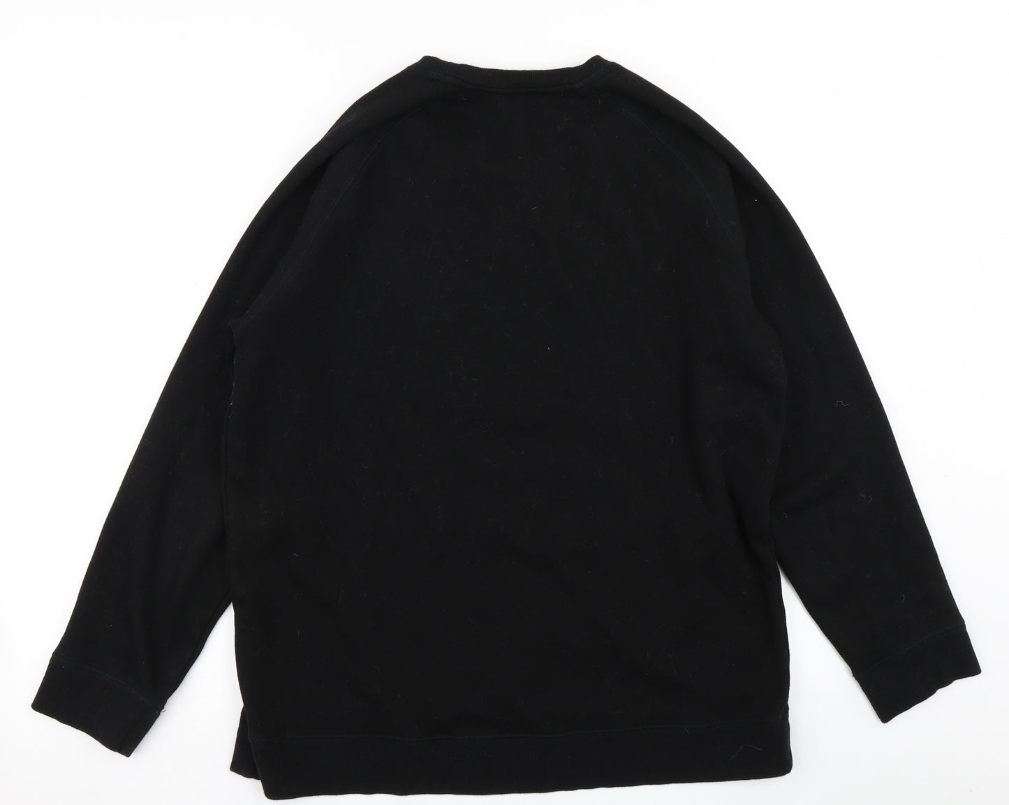 Bridgeport Mens Black   Pullover Sweatshirt Size L