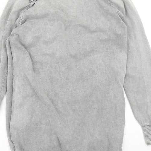 Insight Womens Grey  Knit Cardigan Jumper Size 10