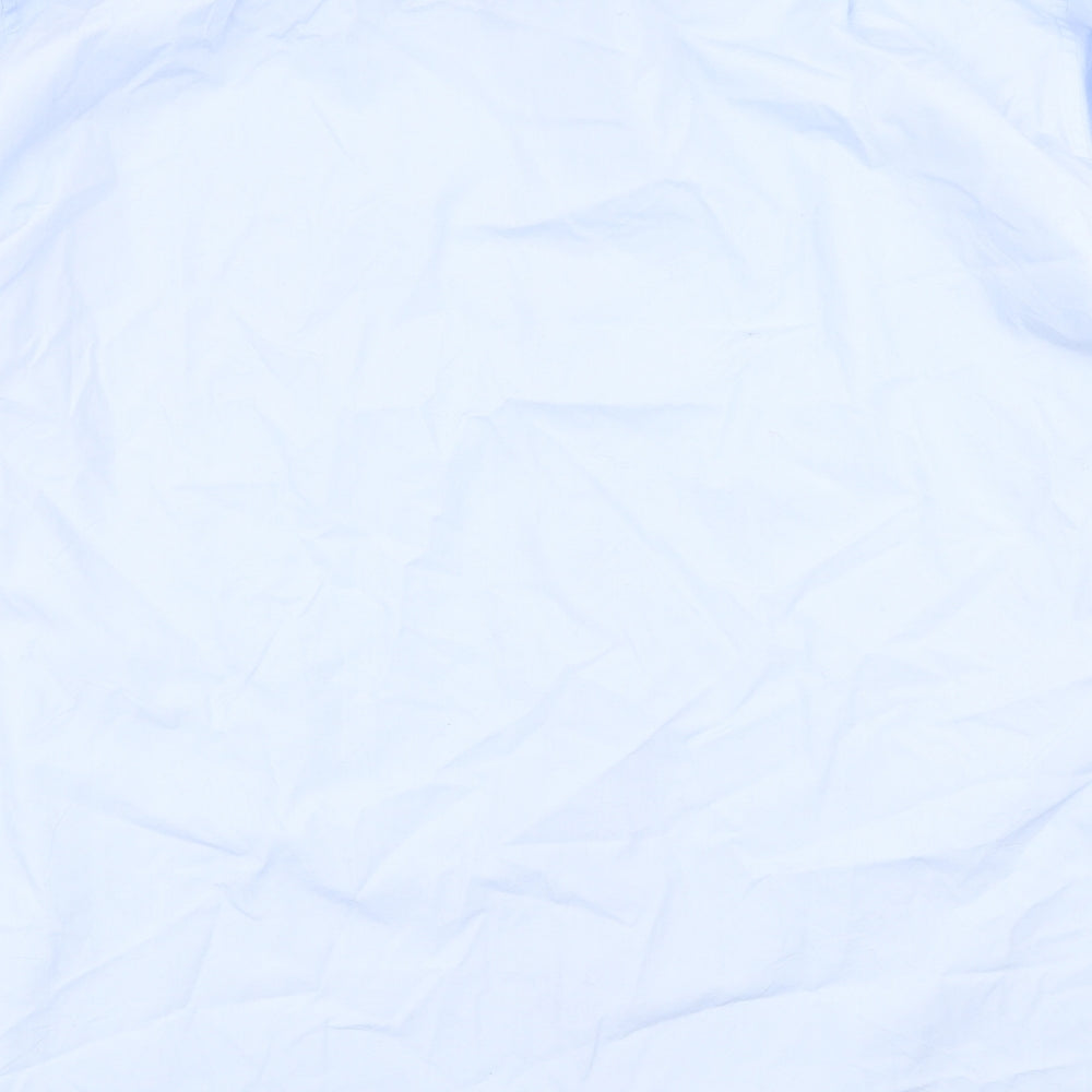 M&S Mens Blue    Dress Shirt Size 18.5
