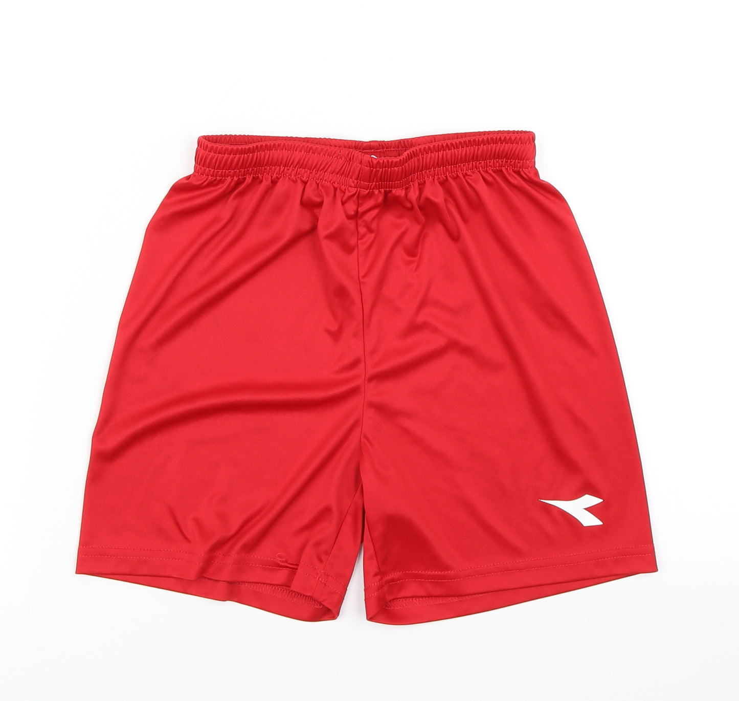 Diadora Boys Red   Sweat Shorts Size 8 Years