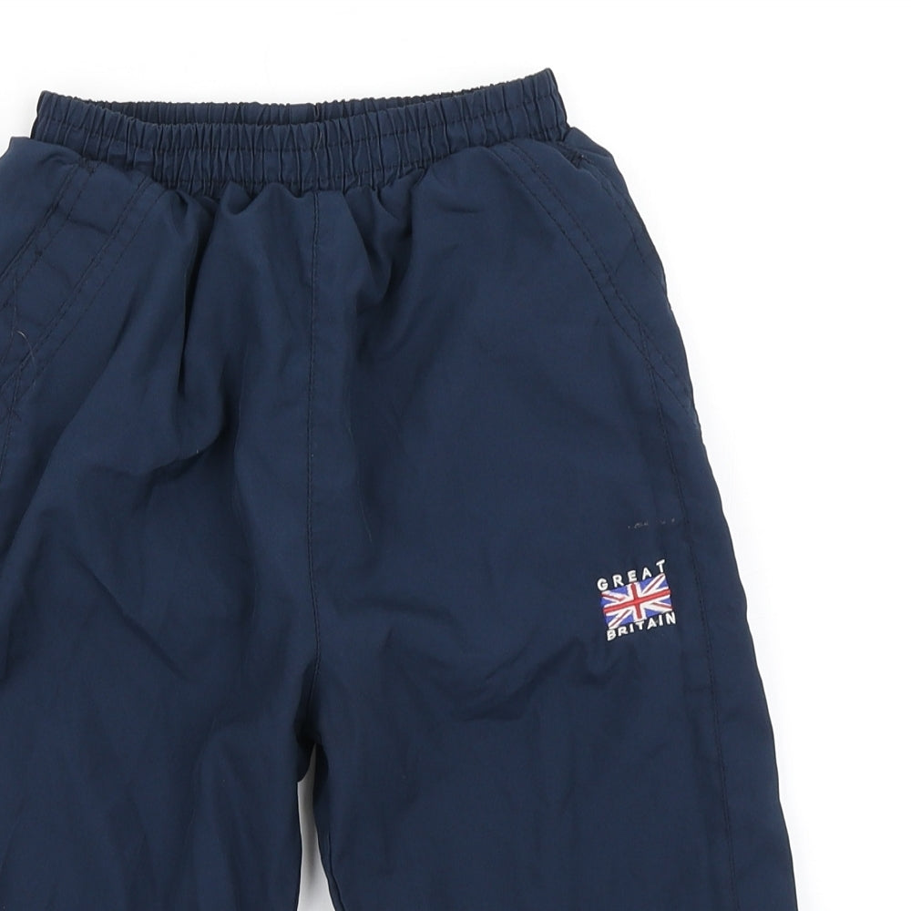 Great Britain Boys Blue   Cropped Trousers Size 5-6 Years