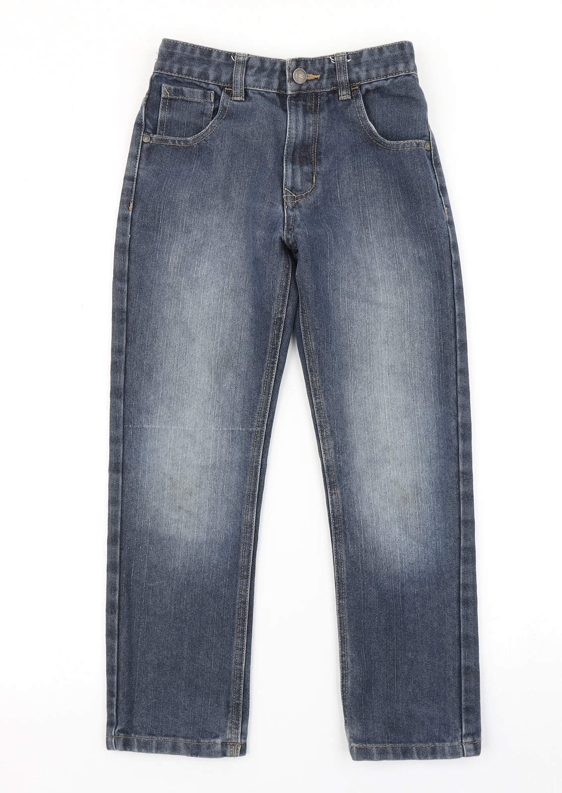 George Boys Blue  Denim Straight Jeans Size 8-9 Years