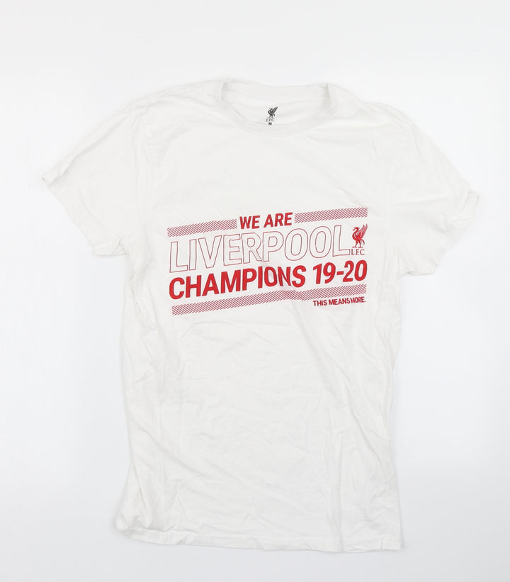 L.F.C Mens White T-Shirt Size M