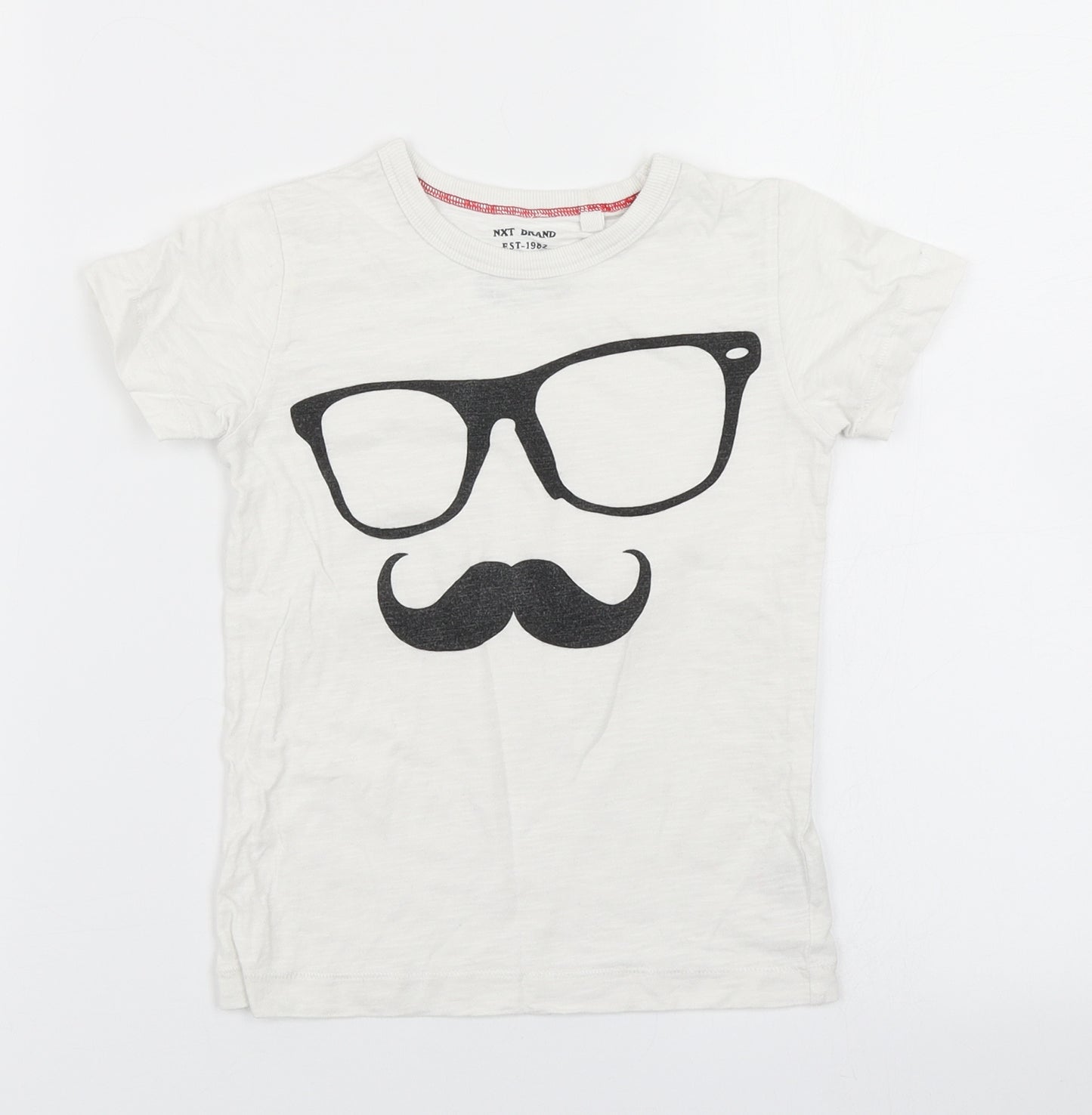 NEXT Girls White   Basic T-Shirt Size 2-3 Years