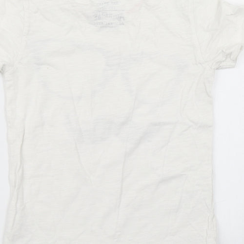 NEXT Girls White   Basic T-Shirt Size 2-3 Years