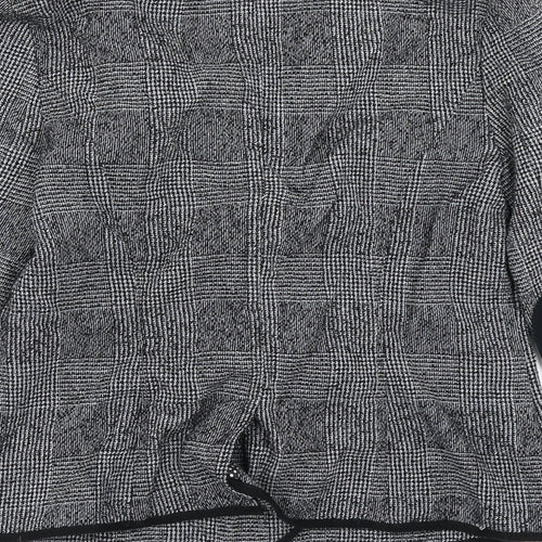 NEXT Womens Grey Check  Jacket Blazer Size 10