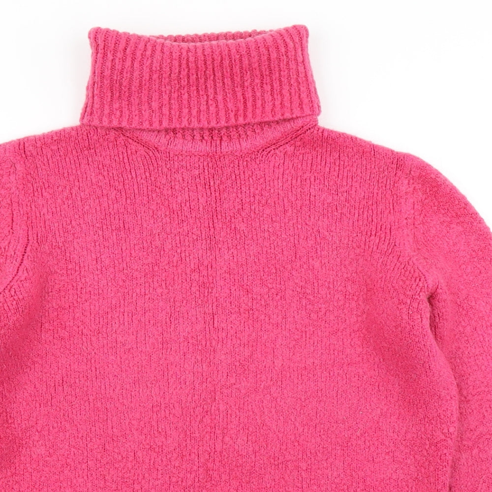 Per Una Womens Pink  Knit Pullover Jumper Size L