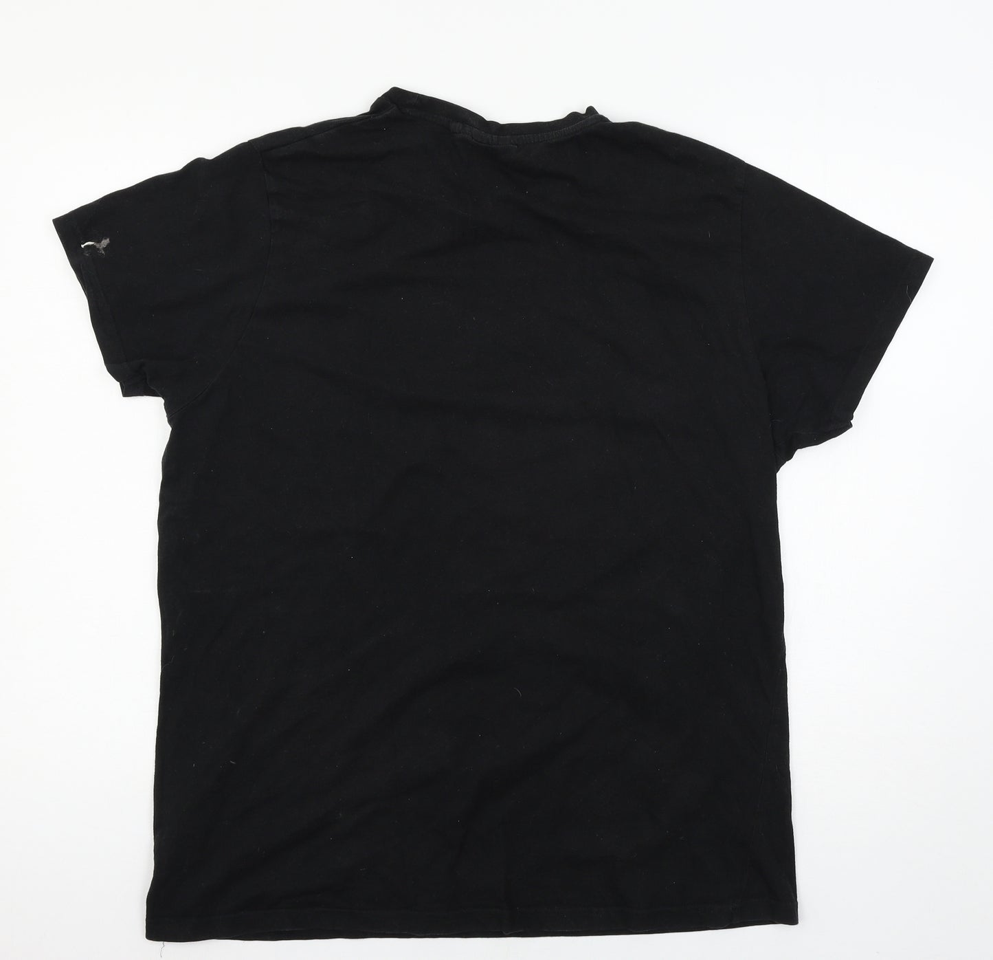 Lee Cooper Mens Black  Jersey  T-Shirt Size XL