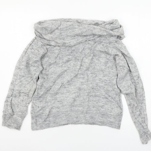 Divided by H&M Womens Grey  Knit Pullover Jumper Size XS
