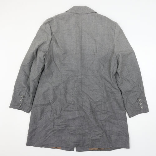 Bianca Womens Grey   Jacket Suit Jacket Size 16  - ombre