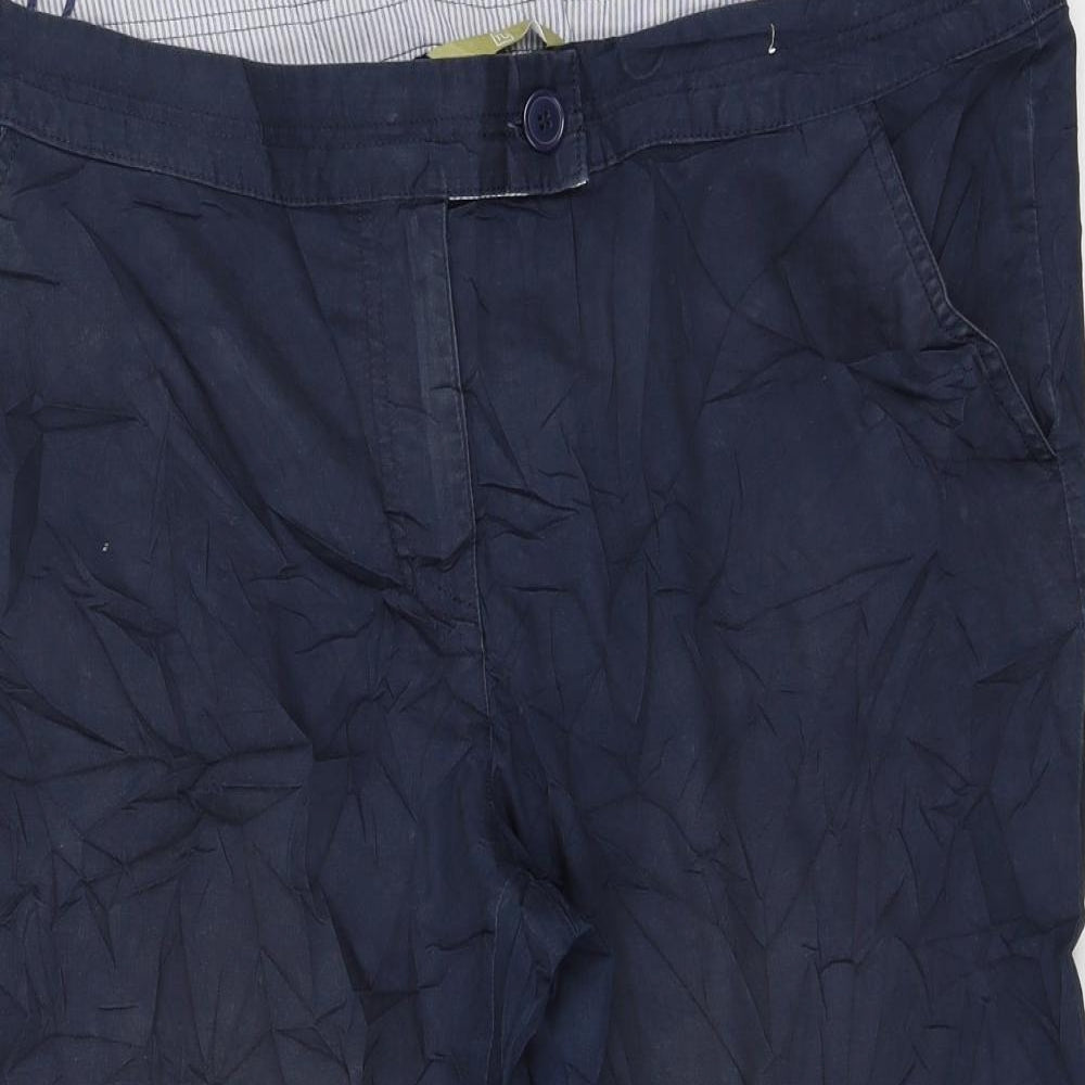 TU Womens Blue   Cropped Trousers Size 18 L21 in